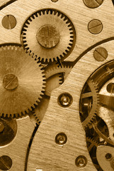 mechanism of analog hours gold