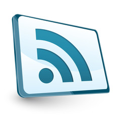 rss icon on screen