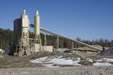 Obraz premium Concrete Plant