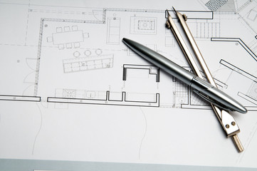 Construction blueprint