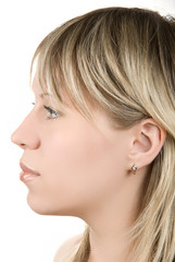 Fototapeta premium woman profile