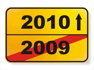 Ortsschild 2009 2010