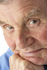 Portrait of senior man