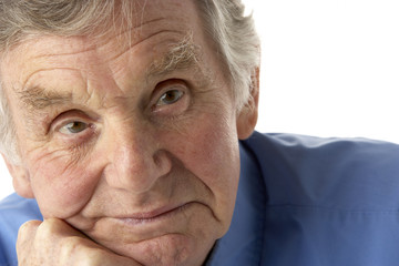 Portrait of senior man
