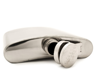 metal flask