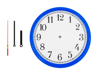 Clock and clock-hands