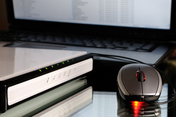 modem pour communications Internet