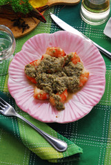 Gamberi d acqua dolce alla lombarda - Antipasto Lombardia