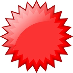 award for winner isolated on white background