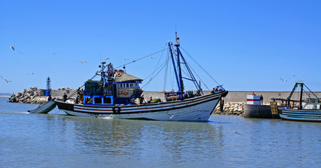 retour de pêche
