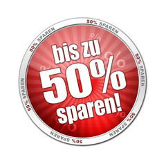 button bis zu 50 prozent sparen
