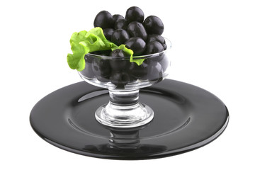 black olives