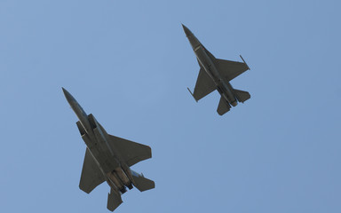 Two jetfighters