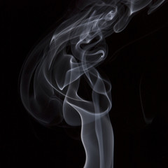 Obraz premium smoke on black background