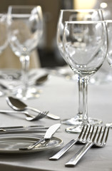 Dishware on a table