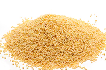Heap millet is spilt