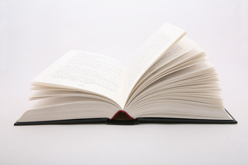 Fototapeta premium Opened black book