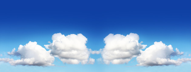 Fototapeta Wolken Panorama obraz