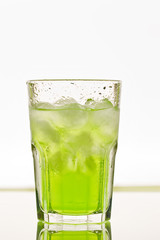 green cocktail
