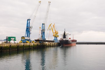 Fototapeta premium Activité portuaire