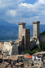 Obraz premium towers of pacentro