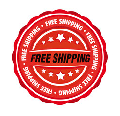 free shipping button