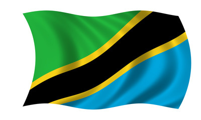 tansania fahne tanzania flag
