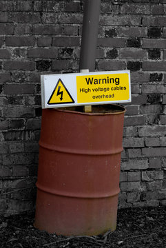 Warning Barrel
