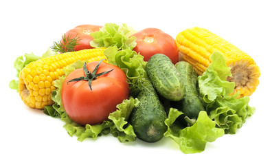 Vegetables isolated