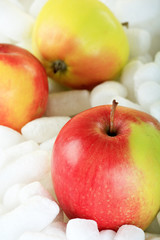 .Red apples