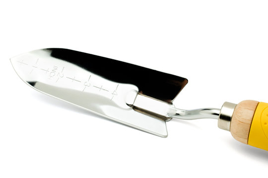 Close-Up Of A Trowel