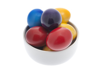 Ostern, bemalte Ostereier