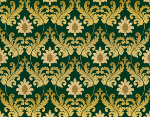 Decorative brown renaissance background