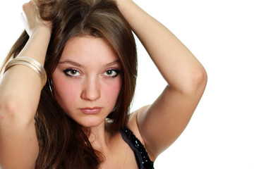 Naklejka premium European Beauty