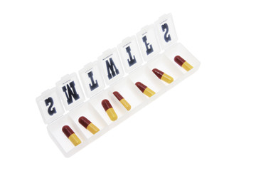 Fototapeta na wymiar Pill Box