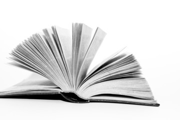 book on the white background