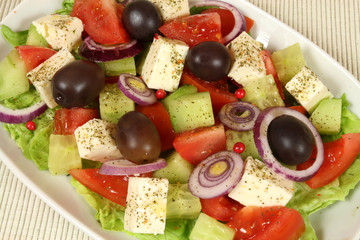 Greek salad.