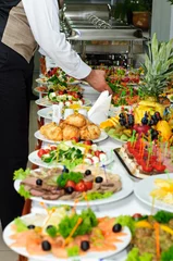 Rolgordijnen banquet table © starush