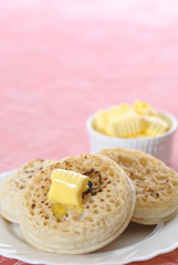 Toasted Crumpets