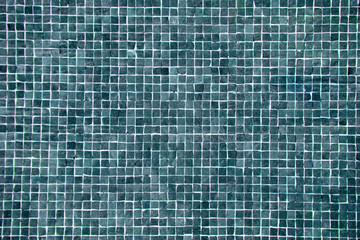 background of a blue mosaic