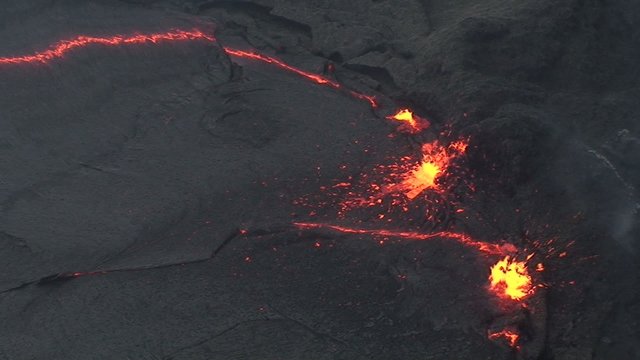 Vulkanische Aktivität am Erta Ale