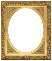 Antique Gold Picture Frame