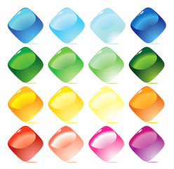 Set of color icons (buttons)