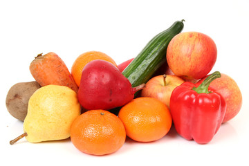 Vegetables and fruit