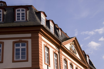 Fototapeta na wymiar Historisches Bauwerk in Frankfurt am Main