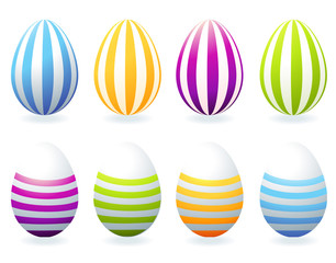 Easter eggs collection for your design