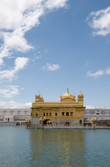 The golden Temple in Amritsar