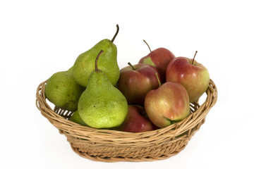 Pears and apples