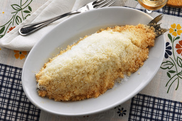 Branzino al sale - Secondi di pesce del veneto