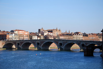 Fototapeta premium Garonne et Pont Neuf